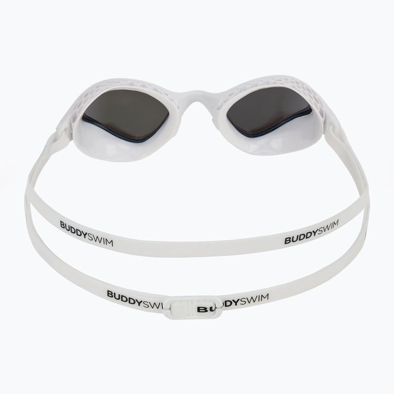 Plaukimo akiniai BuddySwim OzeanX Mirror white / silver 4