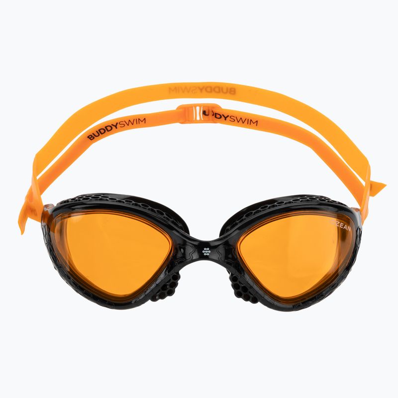 Plaukimo akiniai BuddySwim Ozean black/orange/orange 2