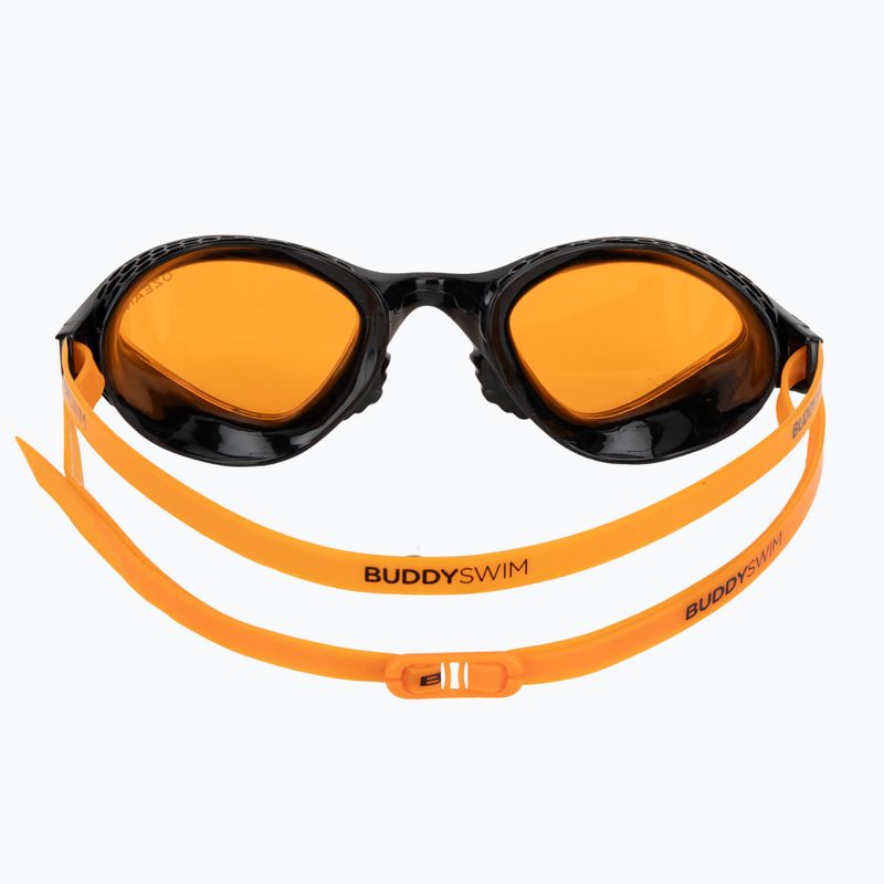 Plaukimo akiniai BuddySwim Ozean black/orange/orange 4