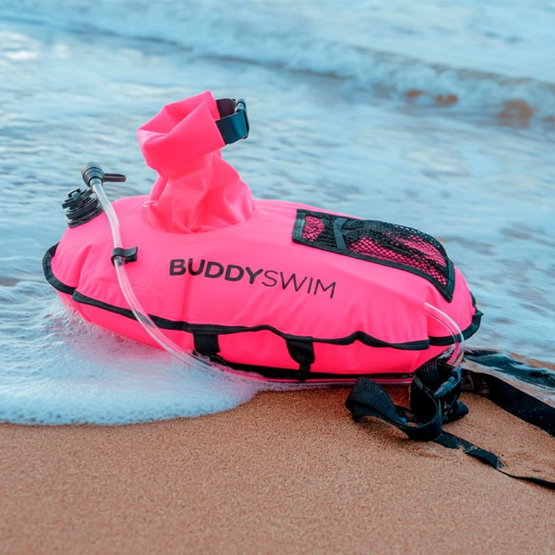 Gelbėjimosi plūdurys Buddyswim Hydrastation Pro 10 l pink 4