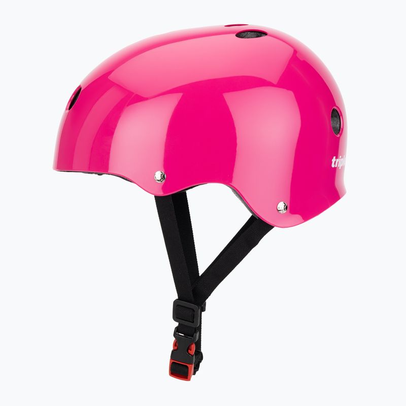 Šalmas Triple Eight The Certified Sweatsaver pink glossy 3