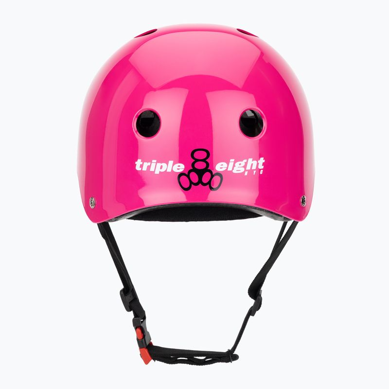 Šalmas Triple Eight The Certified Sweatsaver pink glossy 4