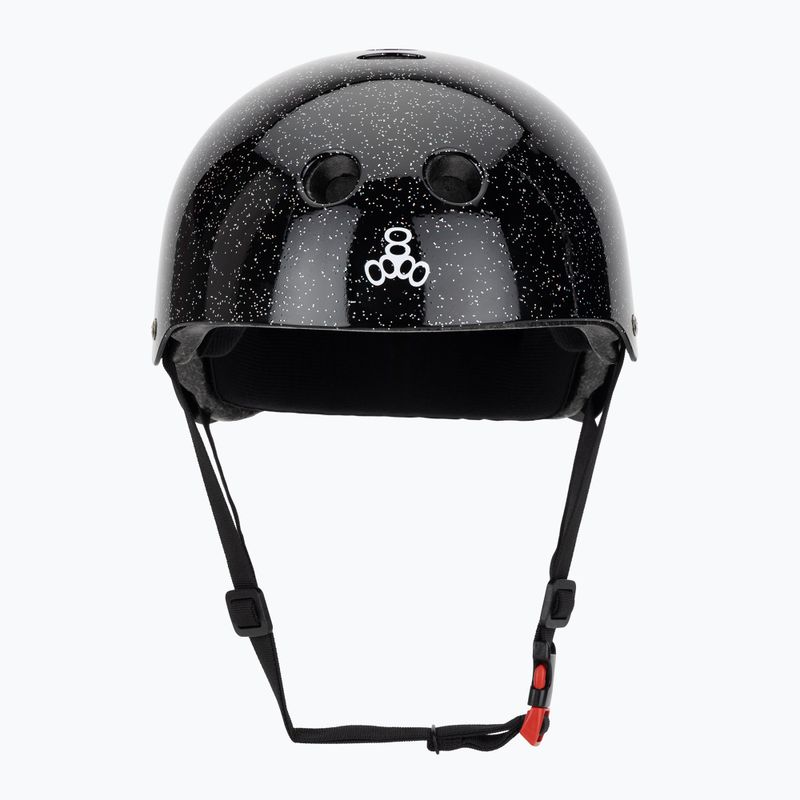 Šalmas Triple Eight The Certified Sweatsaver black glitter 2