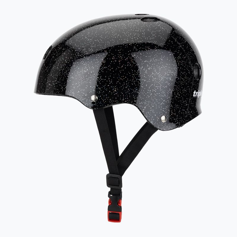 Šalmas Triple Eight The Certified Sweatsaver black glitter 3