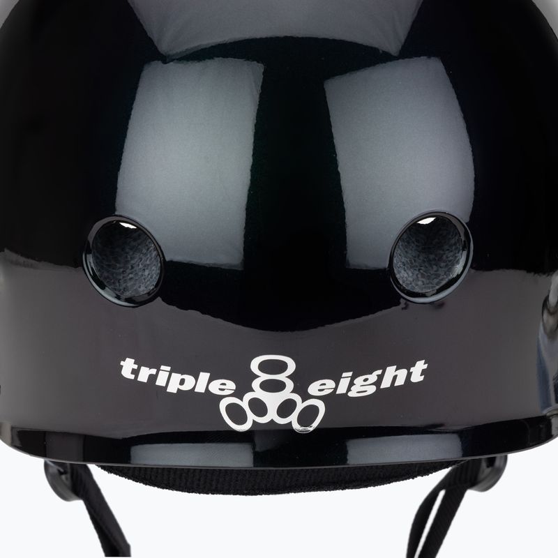 Šalmas Triple Eight Deep Cover Barbie Skates purple/green 8