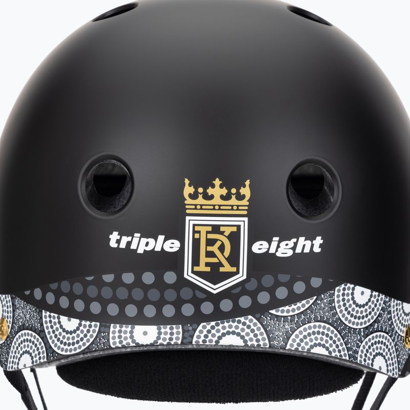 Šalmas Triple Eight Deep Cover Keegan Palmer black keegan 7
