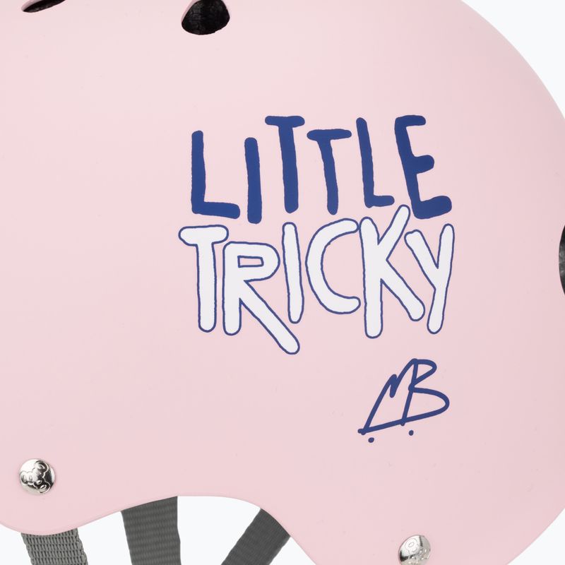 Vaikiškas šalmas Triple Eight Little Tricky pink 7
