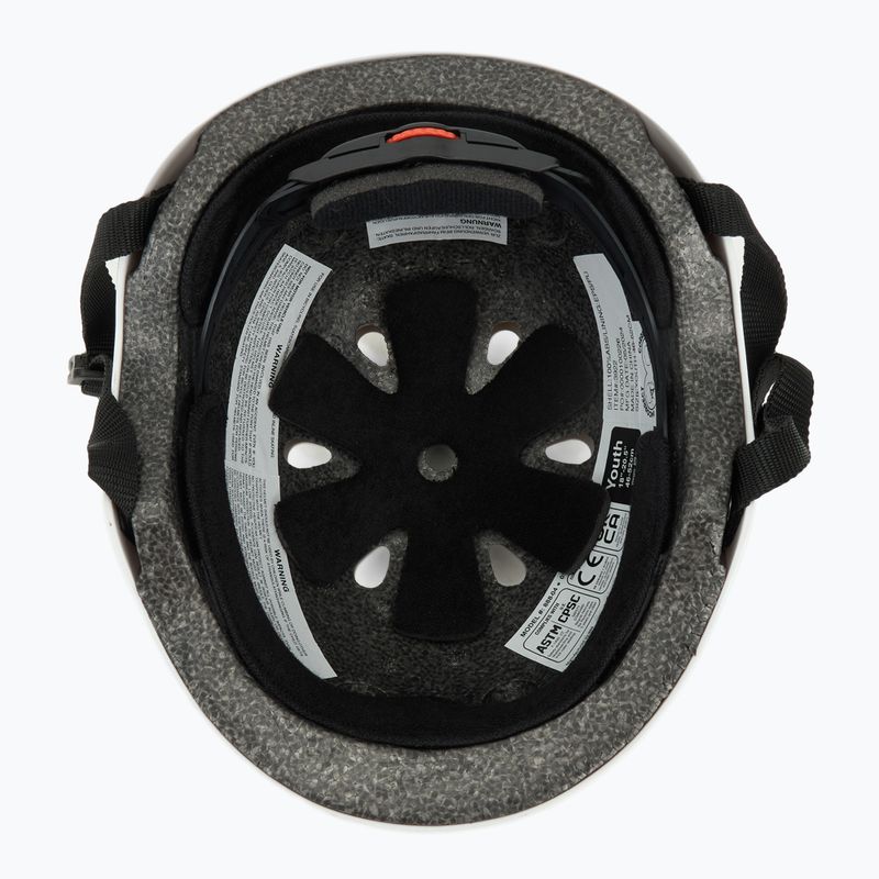 Vaikiškas šalmas Triple Eight Lil 8 Youth white glossy 5