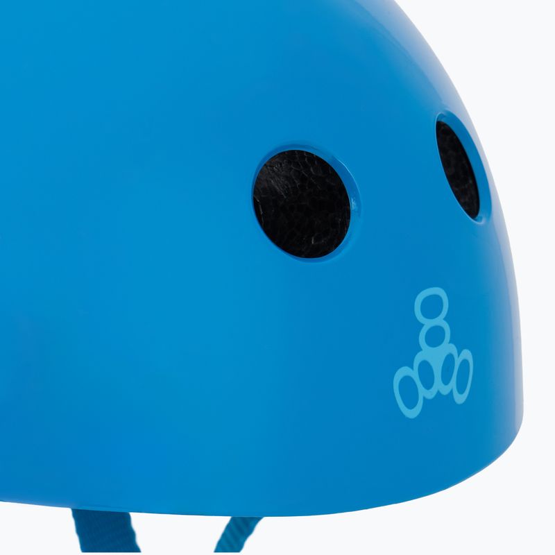 Vaikiškas šalmas Triple Eight Lil 8 Youth blue glossy 7