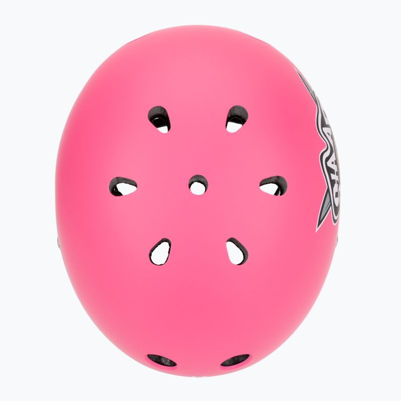 Vaikiškas šalmas Triple Eight Youth Lil 8 Staab neon pink 6