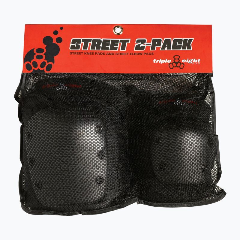 Apsaugų rinkinys Triple Eight Street Knee&Elbow black 2