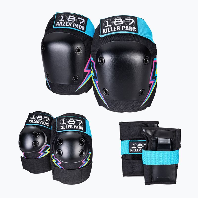 Apsaugų rinkinys 187 Killer Pads Six Pack electric bolt 2