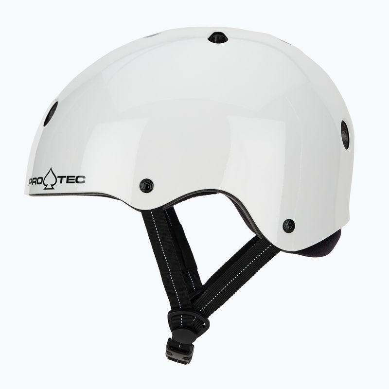 Šalmas Pro-Tec Low Pro gloss white 3