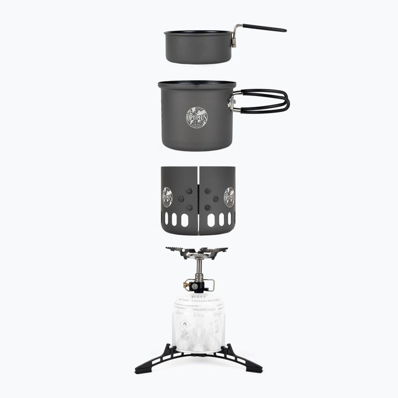 Optimus Elektra Black Edition kelioninė viryklė juoda 8021087
