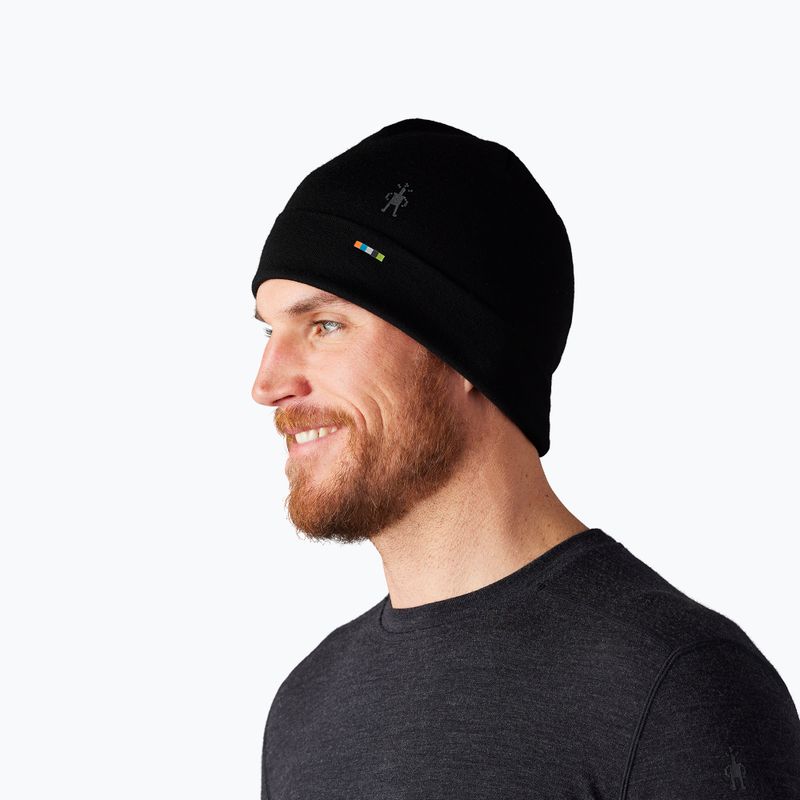 Kepurė Smartwool Merino Reversible Cuffed black 7