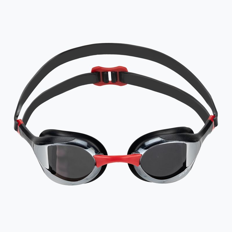 Plaukimo akiniai ZONE3 Volare Streamline Racing black/red/silver polarized mirror revo 2