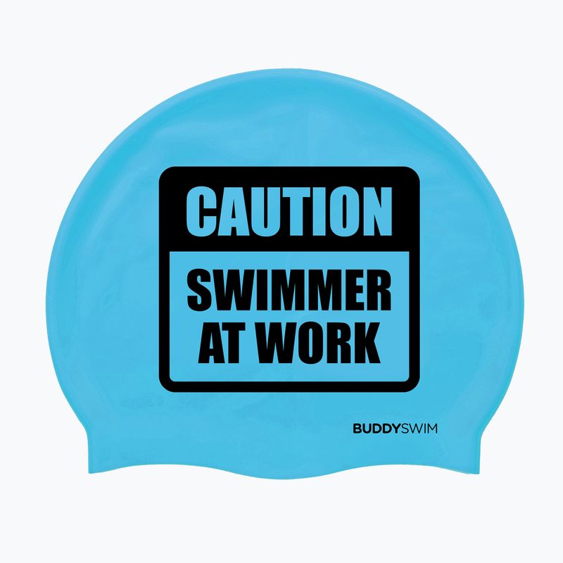 Plaukimo kepuraitė BuddySwim CSW Silicone blue