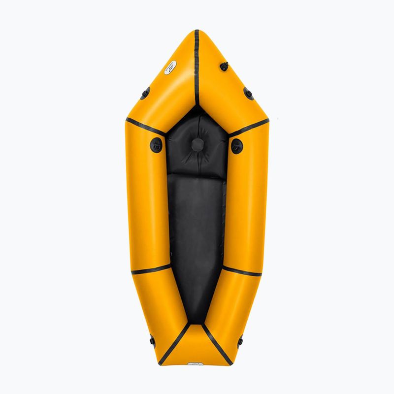 Pinpack Packraft Compact atviras pontonas geltonos spalvos