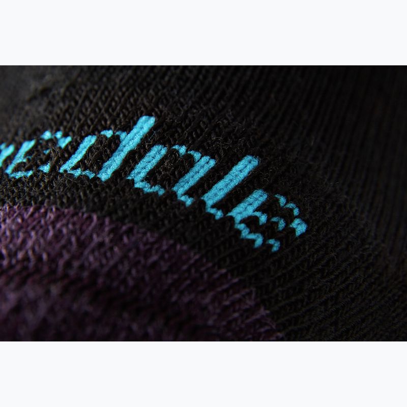 Moteriškos kojinės Bridgedale Lightweight Merino Performance Boot Original black/purple 3