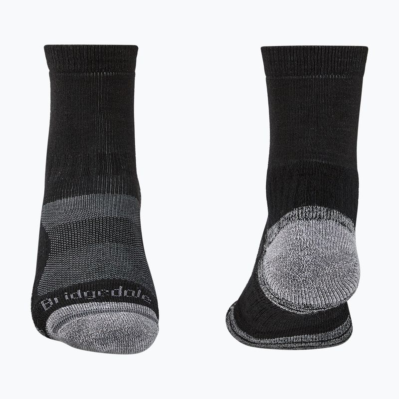 Vyriškos kojinės Bridgedale Lightweight Merino Performance 3/4 Crew Original black/silver 2