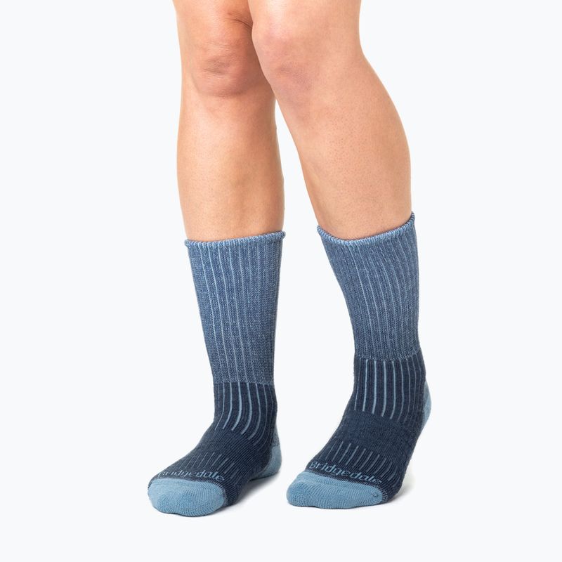 Moteriškos kojinės Bridgedale Midweight Merino Comfort Boot Original blue 5