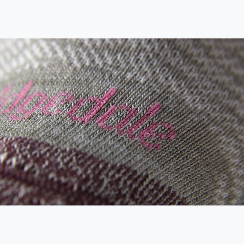 Moteriškos žygio kojinės Bridgedale Hike Ultralight Performance Crew aubergine 3