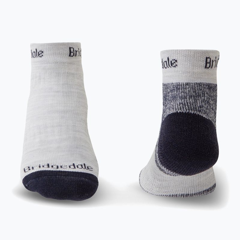 Vyriškos kojinės Bridgedale Hike Lightweight Performance Ankle silver/navy 2