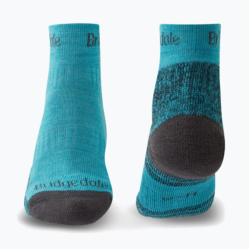 Moteriškos kojinės Bridgedale Hike Lightweight Performance Ankle turquoise/navy 2