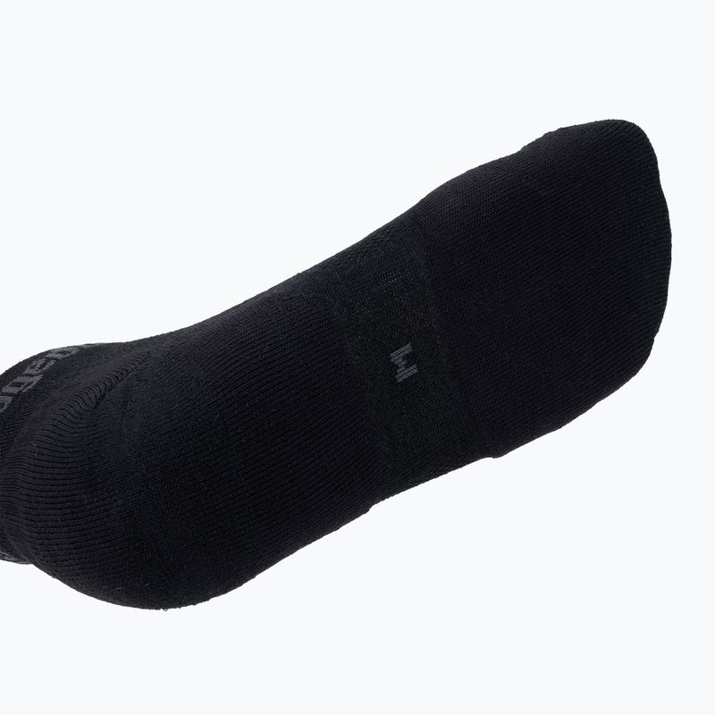 Vyriškos trekingo kojinės Bridgedale Hike Ultralight Performance Ankle black/grey 4