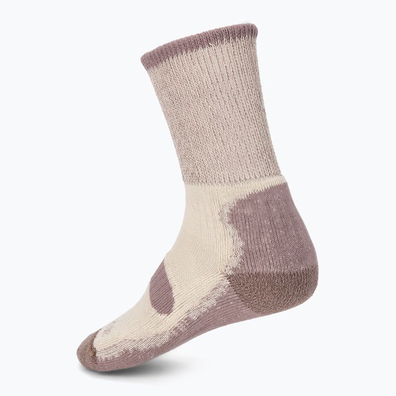Moteriškos žygio kojinės Bridgedale Hike Lightweight Cotton Comfort Boot sand 2