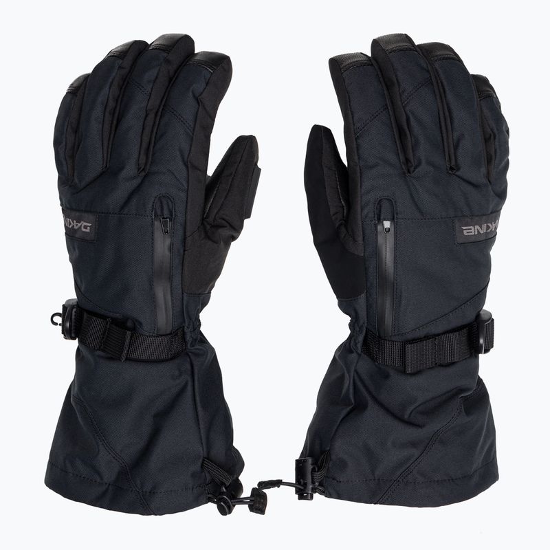 Vyriškos Dakine Leather Titan Gore-Tex snieglenčių pirštinės Black D10003155 4