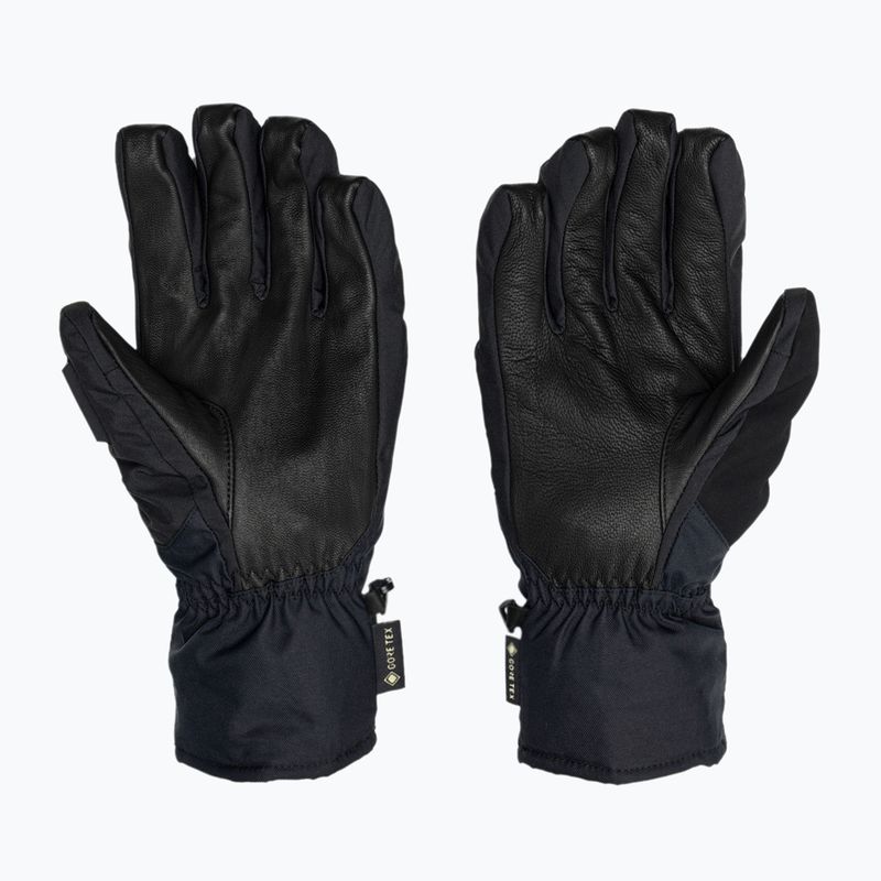 Vyriškos Dakine Leather Titan Gore-Tex Short snieglenčių pirštinės juodos D10003157 2