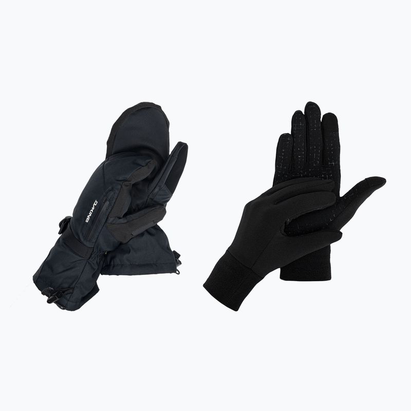 Moteriškos Dakine Sequoia Gore-Tex pirštinės Black D10003174 Snieglenčių pirštinės