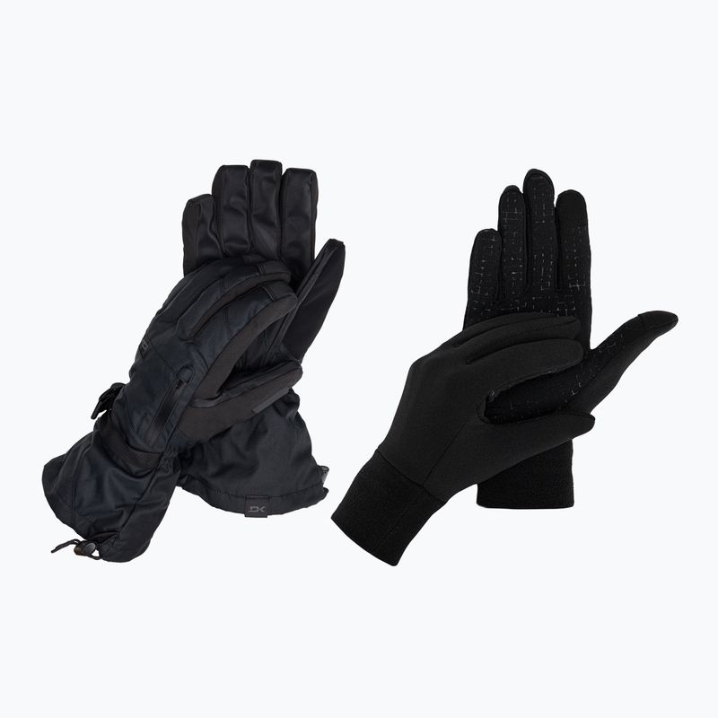 Dakine Titan Gore-Tex vyriškos snieglenčių pirštinės, juodos D10003184
