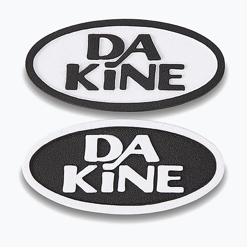 Dakine Retro Oval Stomp neslystančios pagalvėlės 2 vnt. juodos ir baltos spalvos D10003290