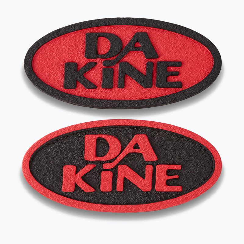 Dakine Retro Oval Stomp neslystančios pagalvėlės 2 vnt. juodos ir oranžinės spalvos D10003290