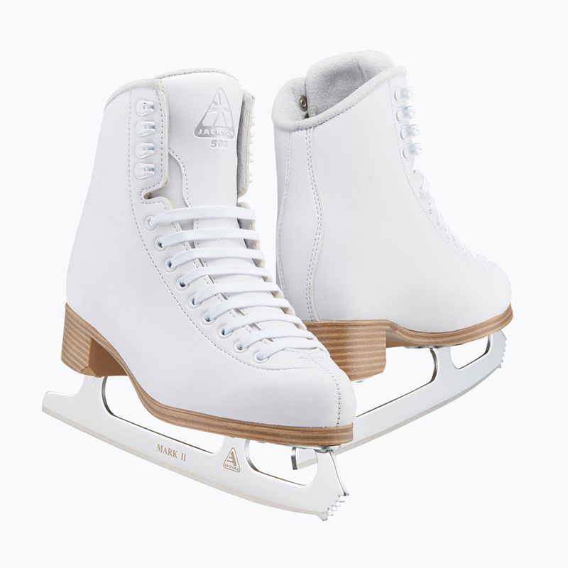 Moteriškos dailiojo čiuožomo pačiūžos Jackson Classic 500 Ultima Mark I Blade white 7