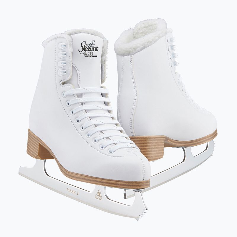 Moteriškos dailiojo čiuožomo pačiūžos Jackson Classic 380 Ultima Mark I Blade white 9