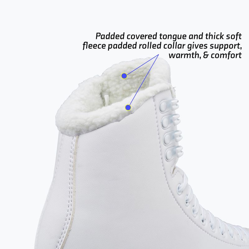 Moteriškos dailiojo čiuožomo pačiūžos Jackson Classic 380 Ultima Mark I Blade white 12