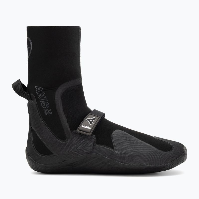 Neopreniniai batai Xcel Axis Round Toe 3 mm black 2