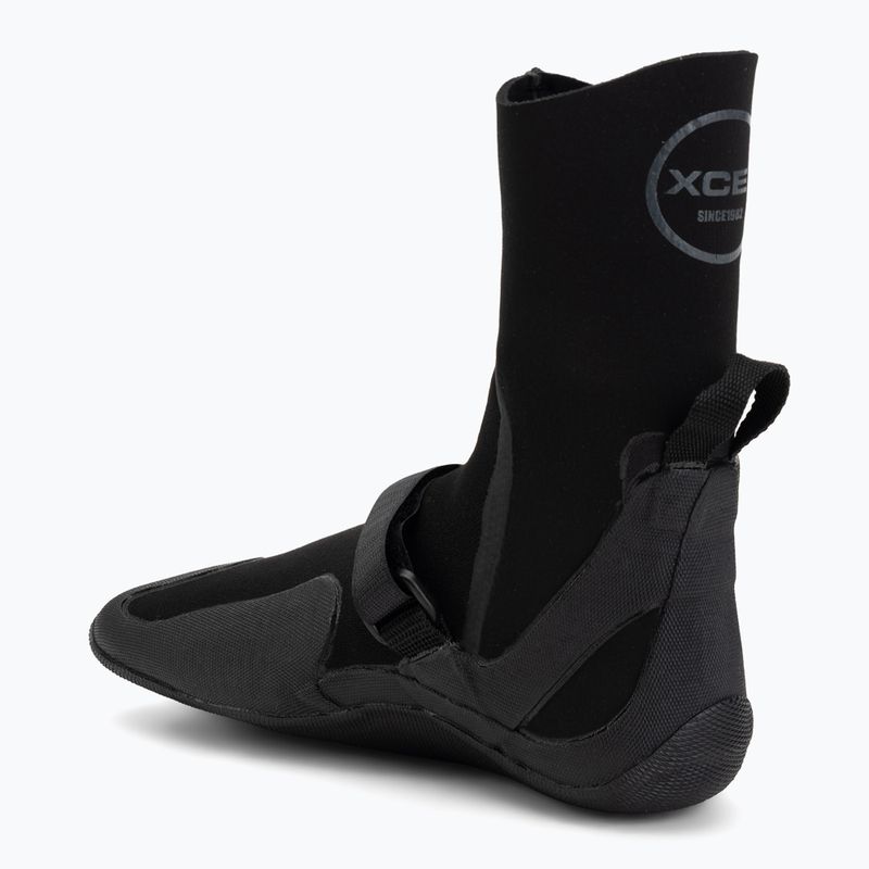 Neopreniniai batai Xcel Axis Round Toe 3 mm black 3