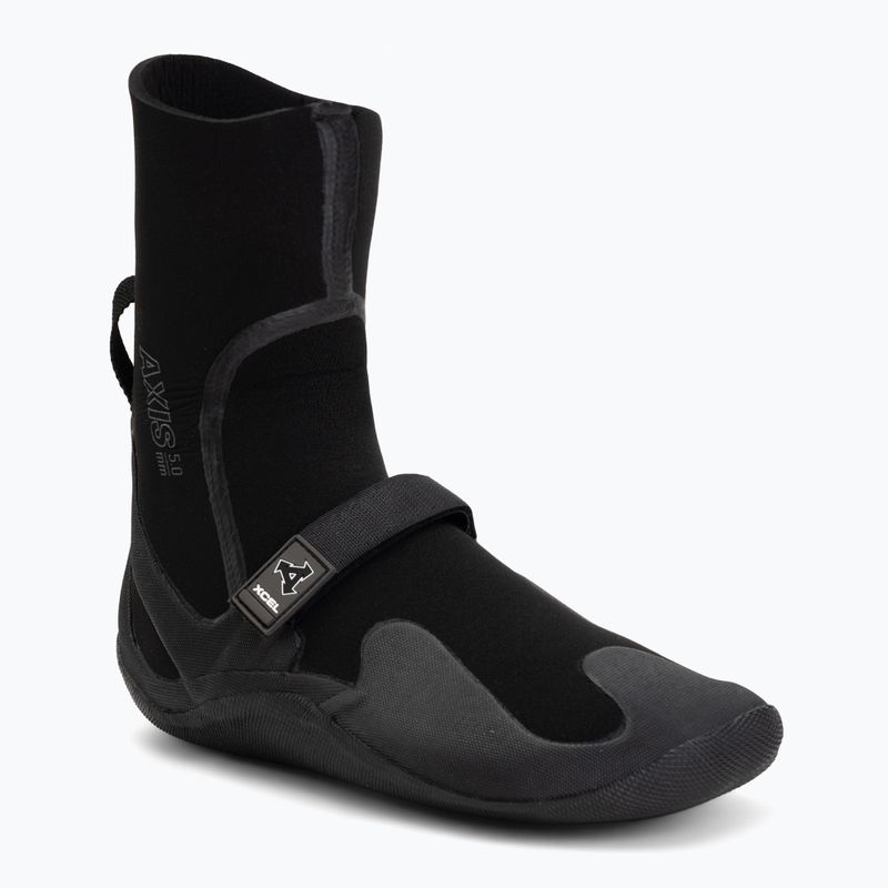 Neopreniniai batai Xcel Axis Round Toe 5 mm black