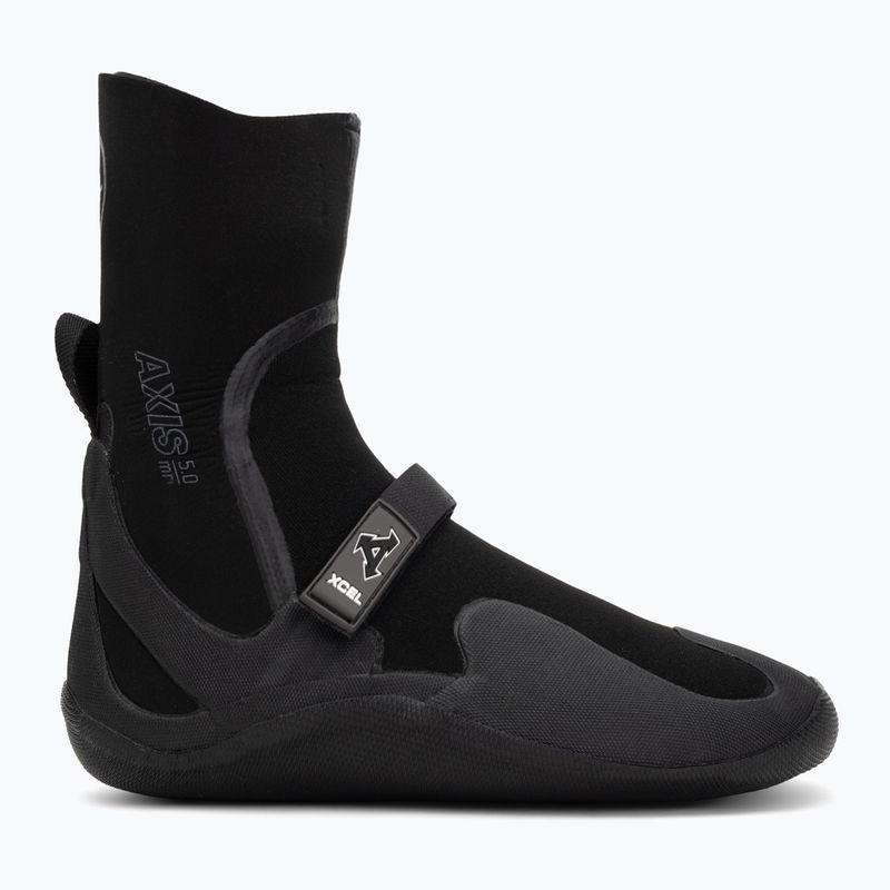 Neopreniniai batai Xcel Axis Round Toe 5 mm black 2