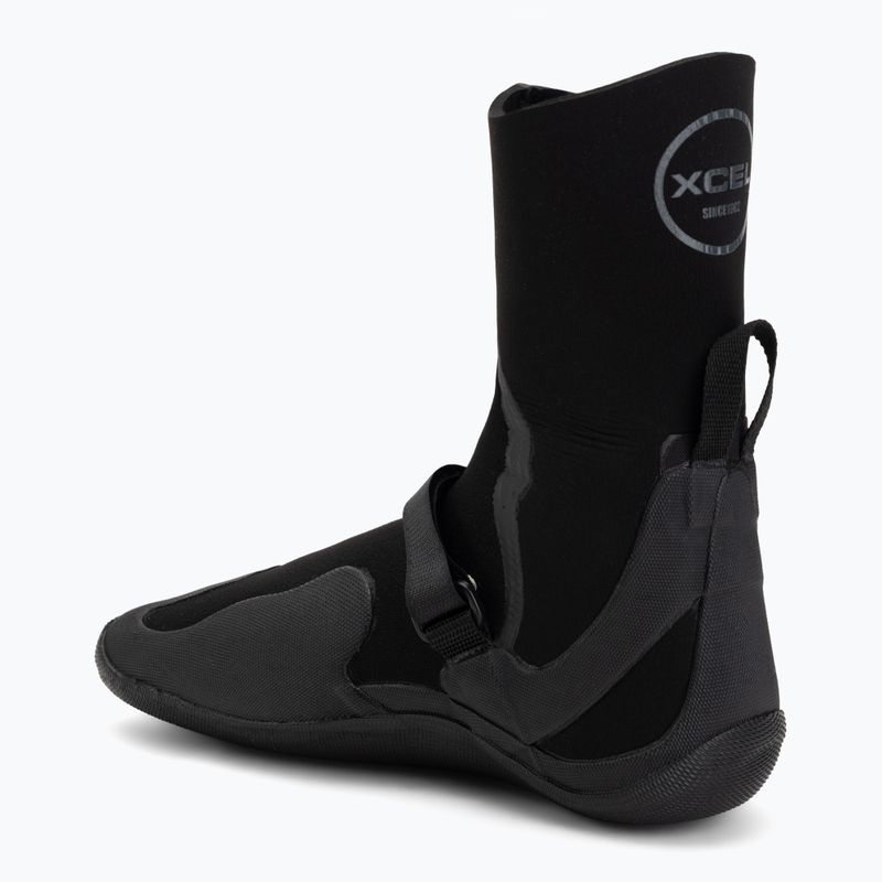 Neopreniniai batai Xcel Axis Round Toe 5 mm black 3
