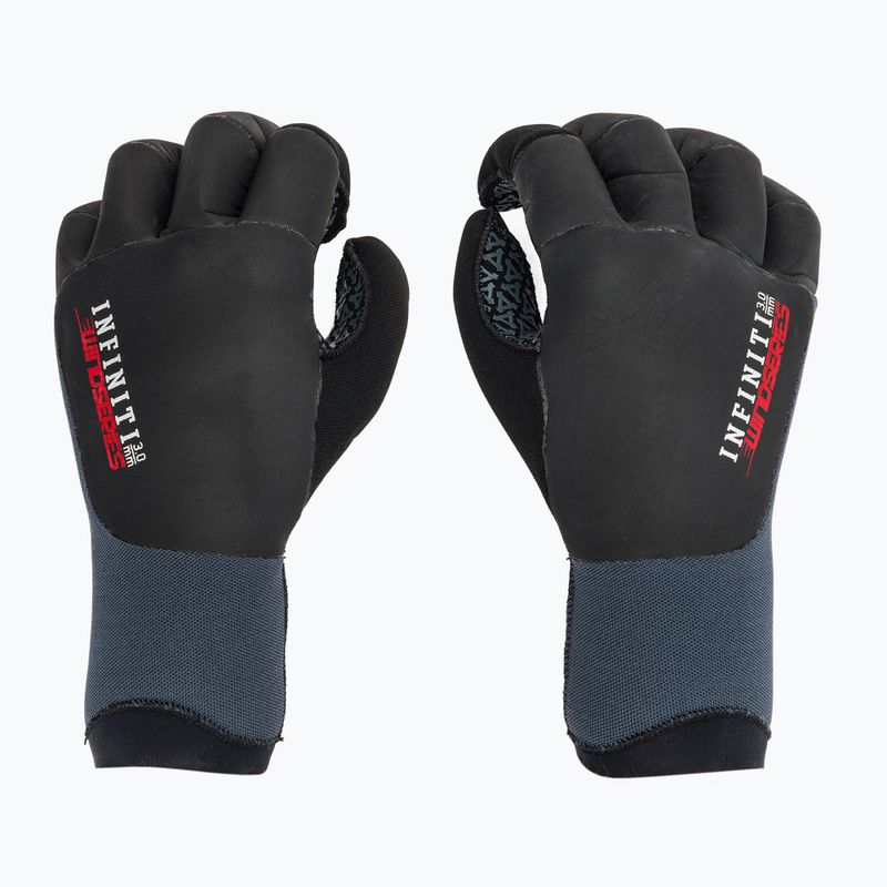 Neopreno pirštinės Xcel Xcel Kite 5 Finger 3mm black 2
