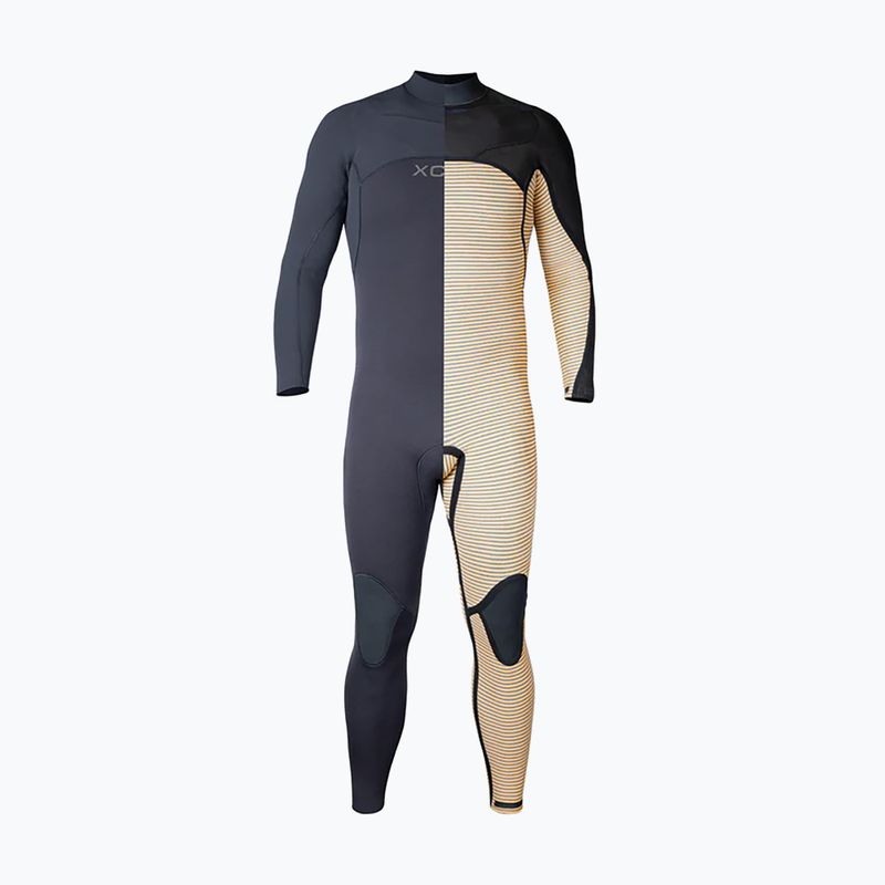 Vyriškas plaukimo kostiumas Xcel Comp+ 4/3 mm Hooded Full black 2