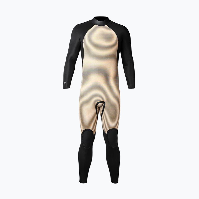 Vyriškas plaukimo kostiumas Xcel Comp 4/3 mm Back Zip Full black 4