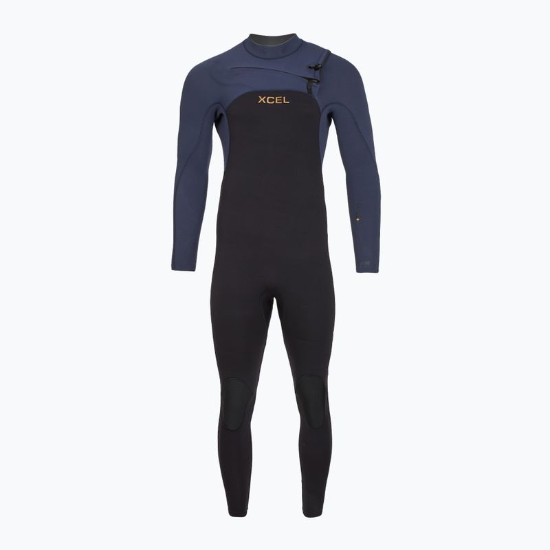 Vyriškas plaukimo kostiumas Xcel Comp+ 5/4 mm Full black/blue nights 2