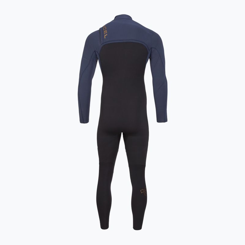 Vyriškas plaukimo kostiumas Xcel Comp+ 5/4 mm Full black/blue nights 3