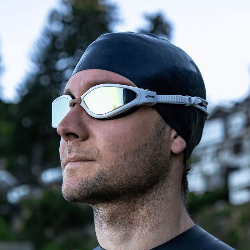 Akiniai plaukiojimui FINIS Aliance Goggle aqua mirror 4